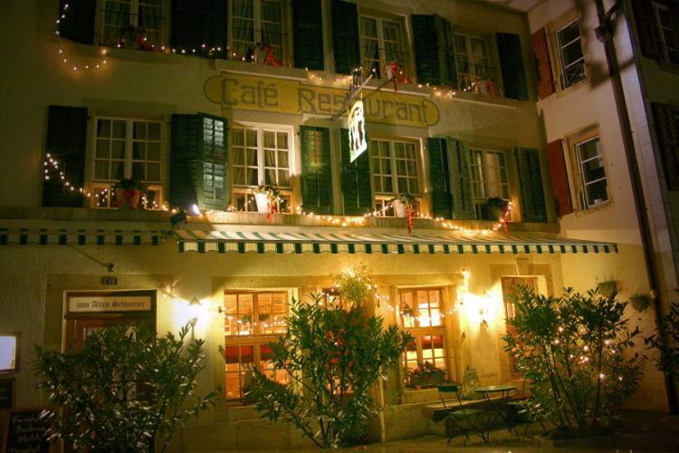 Hotel Zum Alten Schweizer Twann ภายนอก รูปภาพ